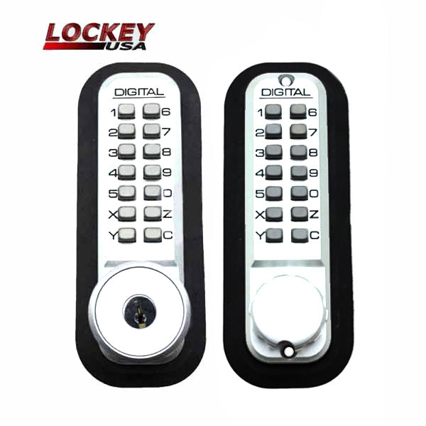 Lockey - M210 - DC - EZ - Mechanical Keyless Double Combination