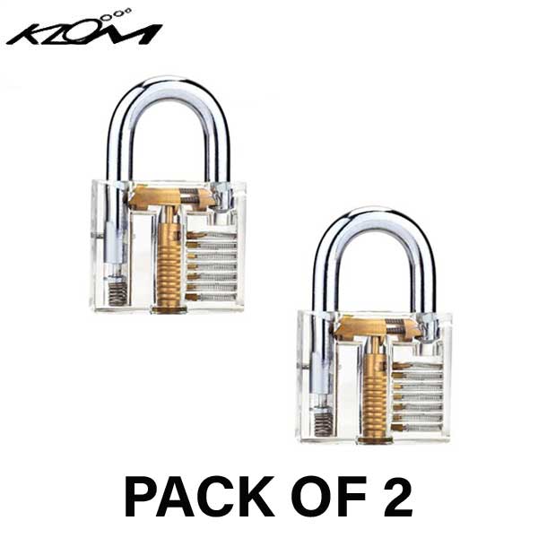 Visible See-Through Combination Padlock - CutAway Practice Version