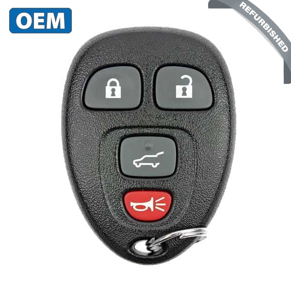 2007-2015 GM / 4-Button Keyless Entry Remote / PN: 20952476 / OUC60270 /  OUC60221 (OEM Refurb)