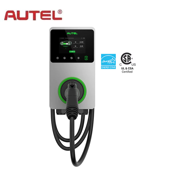 Autel - MaxiCharger AC Commercial C50 - EV Charger With In-Body