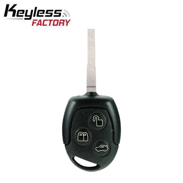 2011-2017 Ford Fiesta / 3-Button Remote Head Key / PN: 164-R8042 /  KR55WK47899 / (AFTERMARKET)