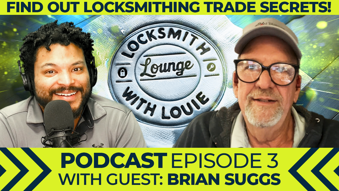 Locksmith Lounge With Louie Episode 3: Brian Suggs - Automotive Locksmith, Entrepreneurship, Challenges, and readiness for New Opportunities