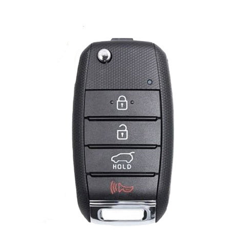 10 x 2015-2019 Kia Sedona / 4-Button Flip Key / PN: 95430-A9100 / TQ8-RKE-4F19 (OEM Recase)