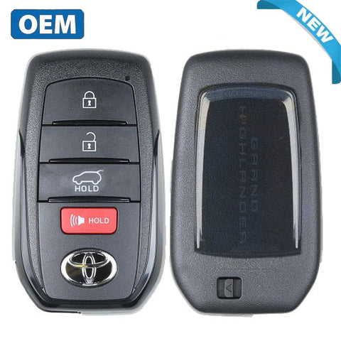 2024 Toyota Grand Highlander / 4-Button Smart Key / PN: 8990H-0E330 ...