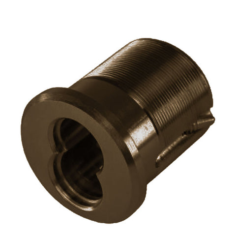 BEST - 1E74-C4RP3613 - E Series Mortise Cylinder - Standard 6 Pin G Keyway - SFIC - Less Core - Oil Rubbed Bronze