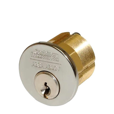 Corbin Russwin - 1000 - Mortise Cylinder - 1-1/4" - Clover Cam - H6 Keyway - 626 - Satin Chrome