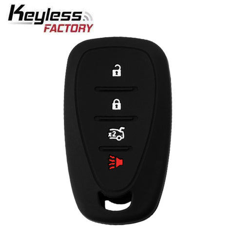 2016-2019 Chevrolet / 4-Button Remote Smart Key Silicone Cover / HU100 / HYQ4EA (AFTERMARKET)