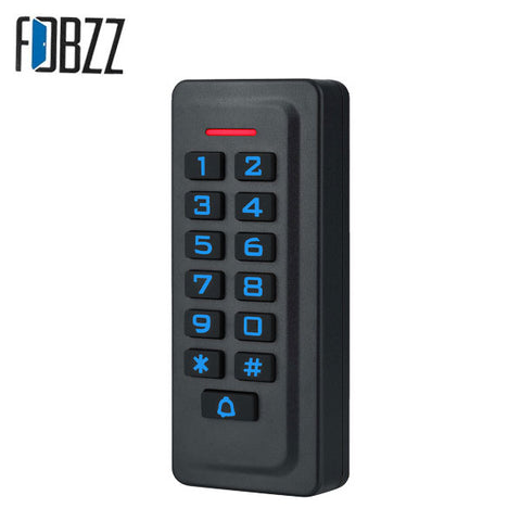 FOBZZ - High Security Mullion Keypad Reader - Weatherproof - 12VDC