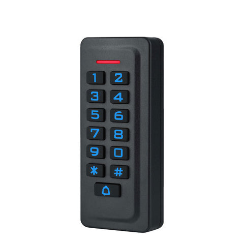 FOBZZ - High Security Mullion Keypad Reader - Weatherproof - 12VDC