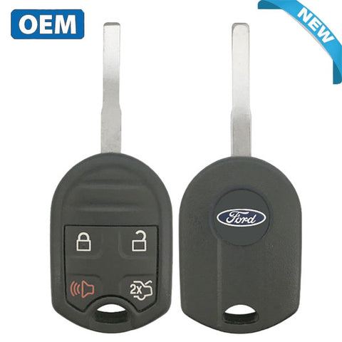 2014-2019 Ford Fiesta / 4-Button Remote Head Key / PN: 164-R7976 / CWTWB1U793 (4D 63 80 Bit Chip) (OEM)