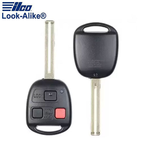 1998-2000 Lexus / 3-Button Remote Head Key / PN: 89070-60080 / HYQ1512V (AFTERMARKET)