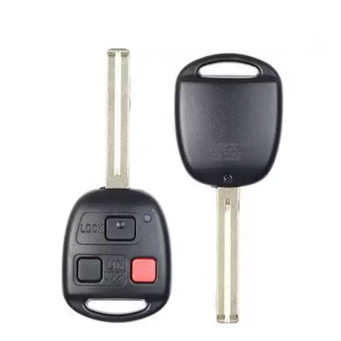 1998-2000 Lexus / 3-Button Remote Head Key / PN: 89070-60080 / HYQ1512V (AFTERMARKET)