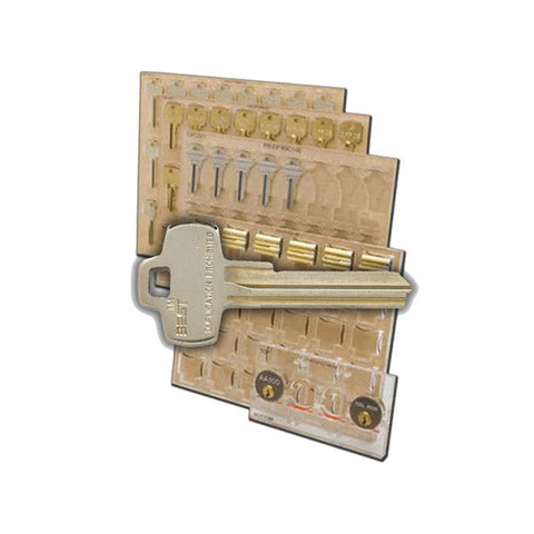 Ilco - EIP-KH16 - Engrave-It - Best "Patented" 6-7 Pin Thick Style Key Holder - Holds 21  - for Engrave-It Pro Machine