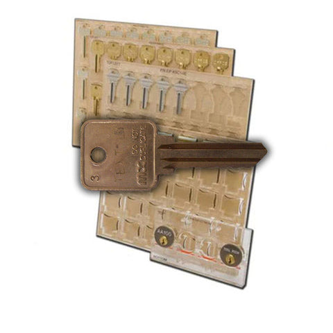 Ilco - EIP-KH47 - Engrave-It - Mx Series 5-Pin And 6-Pin Style Key Key Holder - Holds 24  - for Engrave-It Pro Machine