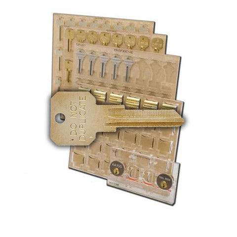 Ilco - EIP-KH3 - Engrave-It - Ilco Neuter Bow Keys (Non-Embossed Head) Key Holder - Holds 24  - for Engrave-It Pro Machine