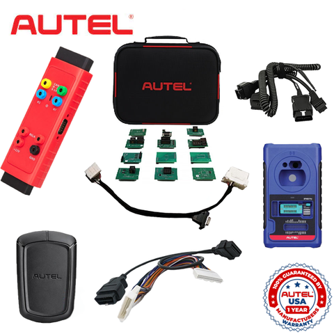 Autel - MaxiIM IM508 Essential Accessories Pack - G-BOX3, IMKPA, APB112, XP400, 3 Bypass Cables and EEPROM Adapter