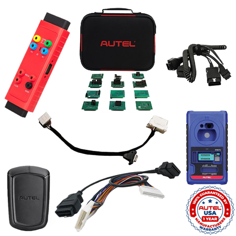 Autel - MaxiIM IM508 Essential Accessories Pack - G-BOX3, IMKPA, APB112, XP400, 3 Bypass Cables and EEPROM Adapter