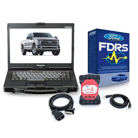 Ford Dealer Tool - Ford IDS Software - Full Annual Subscription with VCM 3 Ford Tool with refurbished Toughbook Dealer Package