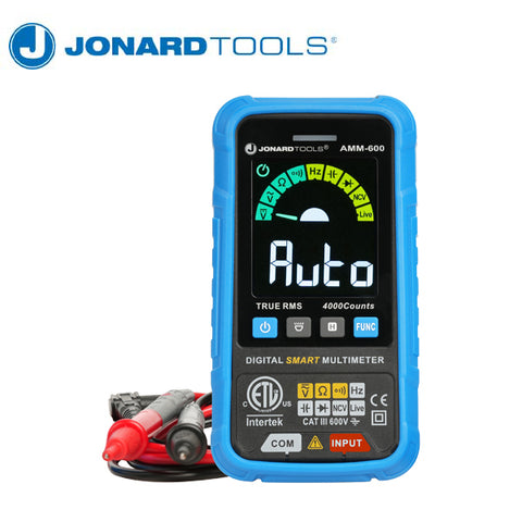 Jonard Tools - Automatic Intelligent Digital Multimeter - 600V