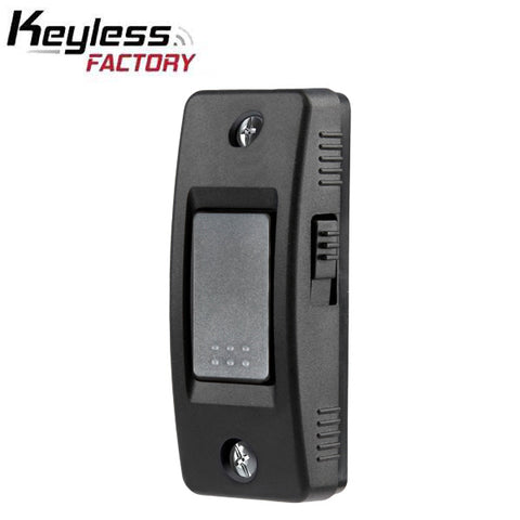 KeylessFactory - Garage Door Push Button Control - 1-Button - Replacement for Lift Master 883LM