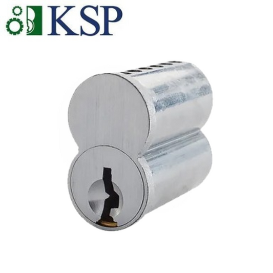 KSP - 206 - SFIC - Uncombinated - E-Keyway - KD - Satin Chrome