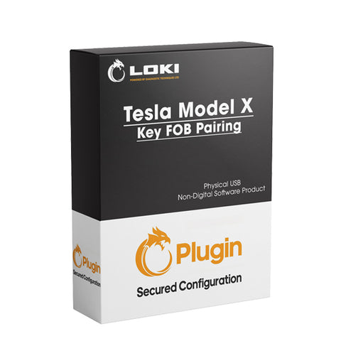 LOKI - Tesla Model X  - Key FOB Pairing Plug-In - All Keys Lost