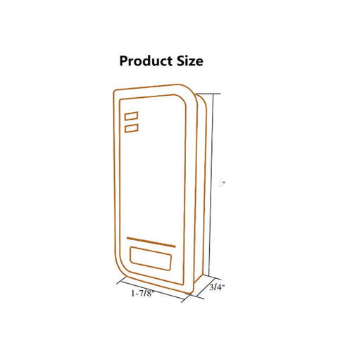 Malibu - RFID Reader - Waterproof - 9-18VDC - 125KHz and 13.56MHz Epoxy Cased (EM4100)