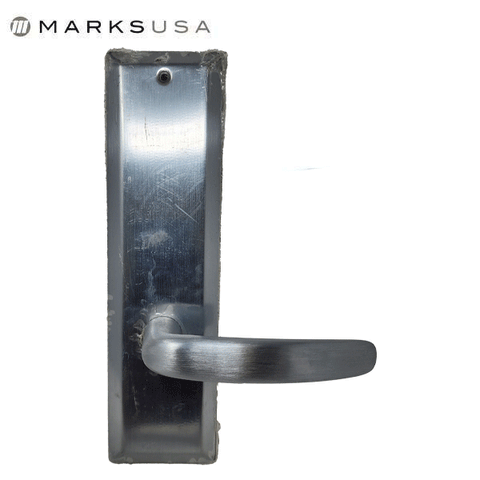 Marks USA - 0NY96DO  - New York Mortise Lever Lock - 1-1/16” x 7-5/8” - 26D - Satin Chrome - Dummy - RH