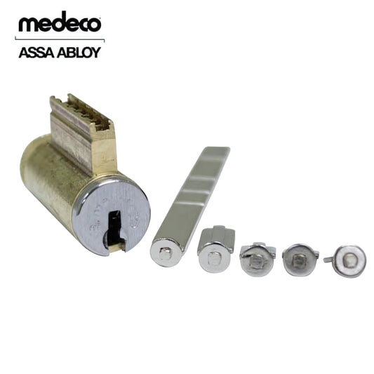 Medeco 6-pin cylinder with DL keyway, designed for Olympus and Cal-Royal locks