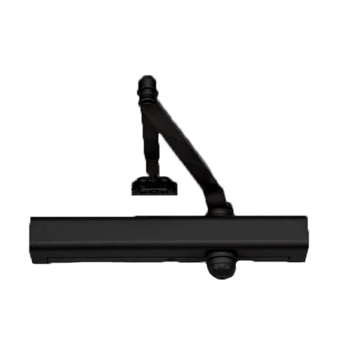 Norton - 8301 - Tri-Packed Manual Door Closer - Back Check Function - PA Bracket/Regular/Top Jamb - Adjustable Arm - Adjustable Sizes 1-6 - Black - Fire Rated - Grade 1