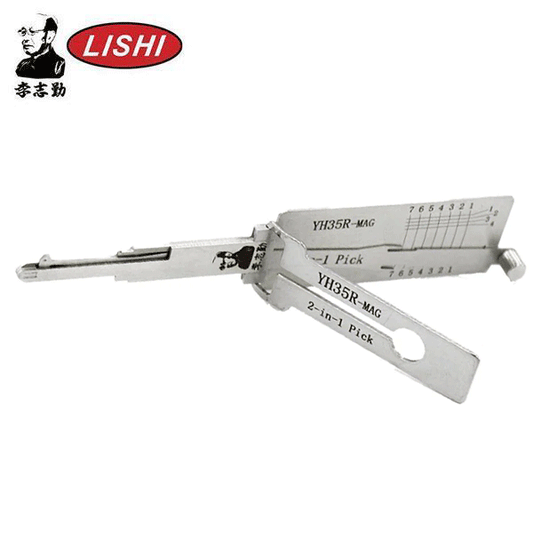 ORIGINAL LISHI - YH35R Yamaha Bike / Reader & Decoder / Extended Shank For Key With Magnetic Gate / AG