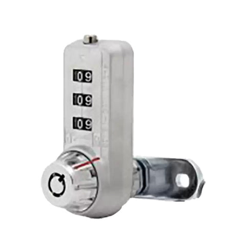 Olympus - 7440 - Combi Cam Ultra Series - 7/8" - 3 Dial Dual Access Combination Cam Lock - Chrome KA# 374