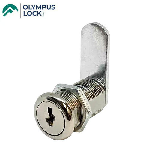 Olympus - 961 Series - Disc Tumbler Cam Lock - 2" - Bright Nickel - C346A Key