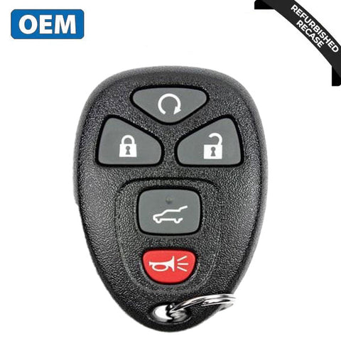 2007-2017 GM / 5-Button Keyless Entry Remote / PN: 25839476 / OUC60270 OUC60221 (OEM Recase)