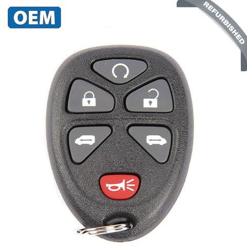 2005-2011 GM / 6-Button Keyless Entry Remote / PN: 15114376 / KOBGT04A (OEM Refurb)