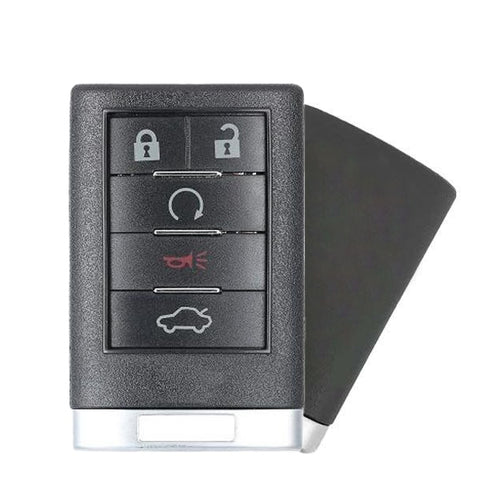 2008-2014 Cadillac CTS DTS / 5-Button Keyless Entry Remote / PN: 20998254 / OUC6000066 / OUC6000223 (Driver 1) (OEM Recase)