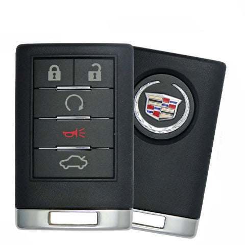 2008-2014 Cadillac CTS DTS / 5-Button Keyless Entry Remote / PN: 20998254 / OUC6000066 / OUC6000223 (Driver 1) (OEM Refurb)