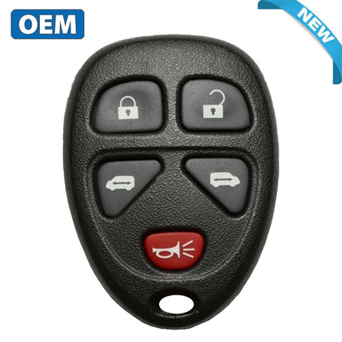 2005-2009 GM / 5-Button Keyless Entry Remote / PN: 15788020 / KOBGT04A (OEM)