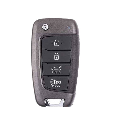 2018-2021 Hyundai Accent / 4-Button Flip Key / PN: 95430-J0700 / NYOSYEC4TX1707 (HC 4BT) (OEM Recase)