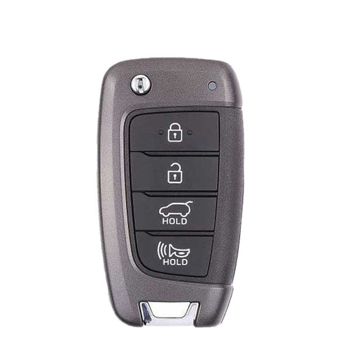 2018-2021 Hyundai Kona / 4-Button Flip Key / PN: 95430-J9500 / OSLOKA-450T (OS) (OEM Recase)