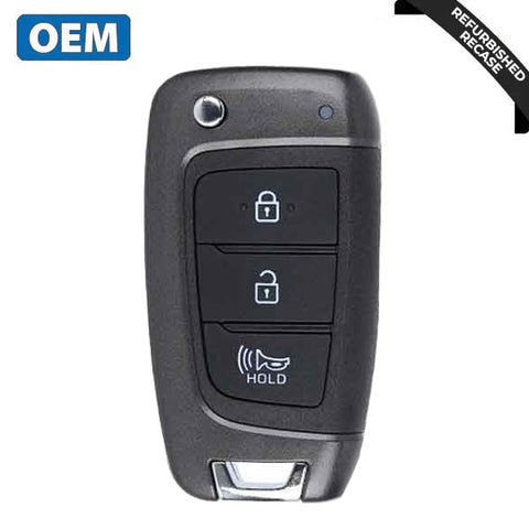 2020-2024 Hyundai Venue / 3-Button Flip Key / PN: 95430-K2500 / SY5FD1GRGE03 (OEM Recase)