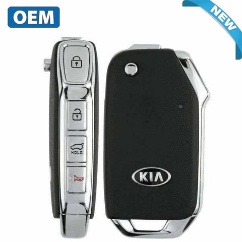 2019-2022 Kia Soul / 4-Button Flip Key / PN: 95430-K0110 / SY5SKRGE04 (OEM)