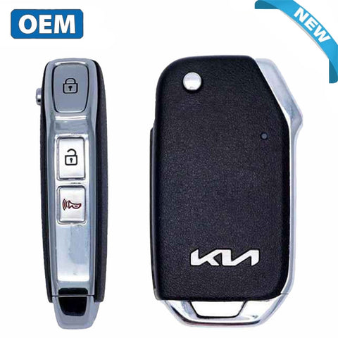 2023-2024 Kia Seltos / 3-Button Flip Key / PN: 95430-Q5850 / NYOSYEC4TX1907 (OEM)