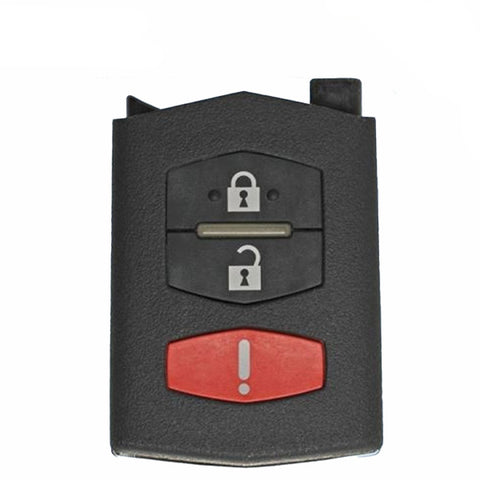 2005-2010 Mazda Miata MX-5 / 3-Button Remote Head Key / PN: LF20-67-5RY / OUCG80-335A-A (OEM)