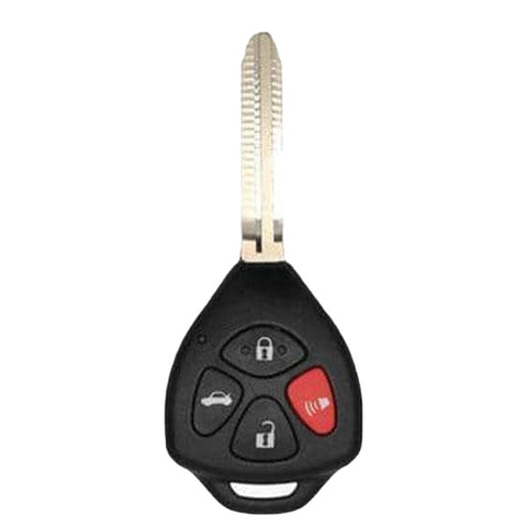 2010-2014 Toyota Yaris / 4-Button Remote Head Key / PN: 89070-33C40 / HYQ12BBY (G Chip) (OEM Recase)