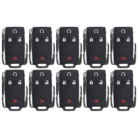 50 x 2014-2019 Chevrolet / GMC / 4-Button Keyless Entry Remote / PN: 22881480 / M3N32337100 (AFTERMARKET) (Bundle of 50)