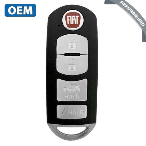 2015-2017 Fiat 124 Spider / 4-Button Smart Key / PN: RLVMISK11-0705 / WAZSKE13D02 (OEM Refurb)