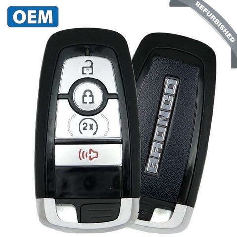 2021-2024 Ford Bronco / 4-Button Smart Key / PEPS / PN: 164-R8297 / M3N-A2C931426 (OEM Refurb)