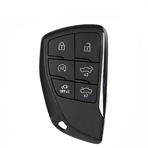 2023-2024 GMC Hummer EV / 6-Button Smart Key / PN: 13548061 / YG0G21TB2 (OEM)