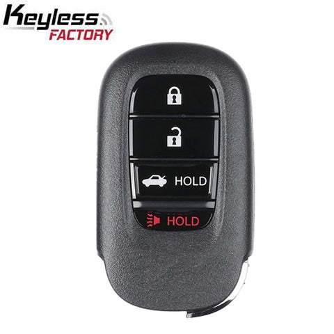 2022-2024 Honda Civic / 4-Button Smart Key / PN: 72147-T20-A01 / KR5TP-4 (Aftermarket)